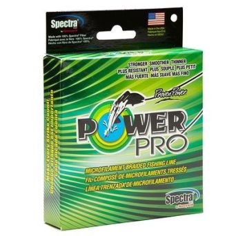 Plecionka Power Pro 0,13mm 135m 8kg ciemnozielona