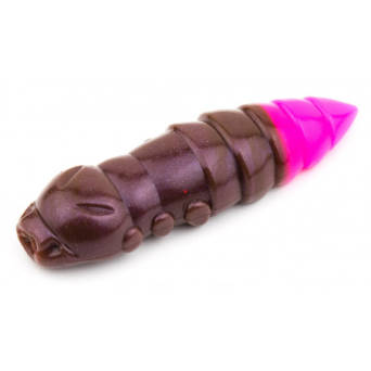Guma FishUp Pupa 1,5" czosnek 139 earthworm/ hot pink