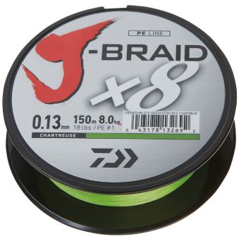 Plecionka Daiwa J-Braid X8 0,22mm 150m fluo 12750-022