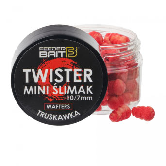 Wafters Feeder Bait Mini Ślimak Truskawka 10/7mm FB35-1