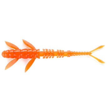 Guma Fishup Flit 4" 049 Orange pumpkin/ black