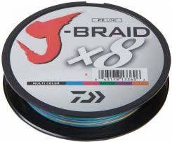 Plecionka Daiwa J-Braid X8 0,20mm 300m multikolor 12755-120