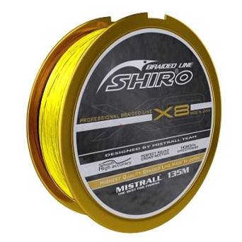 Plecionka Mistrall Shiro 0,15mm 135m żółta 16,7kg ZM-3471015