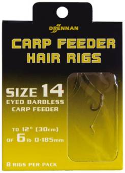 Haki Drennan Carp Feeder + przypon z włosem r14 69-061-014