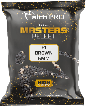 PELLET MatchPro MASTERS F1 BROWN 6mm 700g 977615