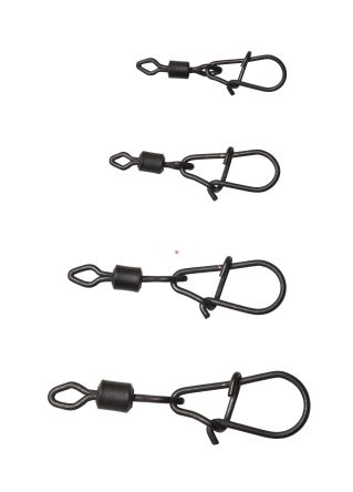Agrafka z krętlikiem Effzett Egg Snap Swivels #4+L 29kg 10 szt 60401