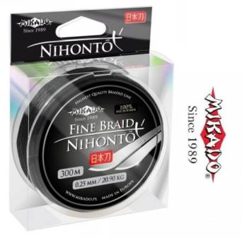 Plecionka Mikado Nihonto Octa Braid 0,23mm 150m czarna