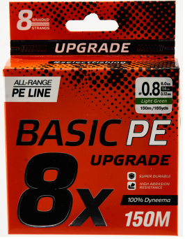 Plecionka Select Basic PE 8x 150m (jasnozielony) #0.8/0.12mm 14lb/6kg