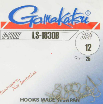 Haczyki Gamakatsu LS-1830B 14 25szt