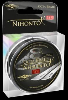 Plecionka Mikado Nihonto Octa Braid 0,14mm 150m czarna