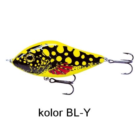 Wobler Robinson Sniper 10cm 49g kolor BL-Y tonący