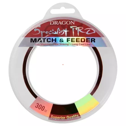 Żyłka Dragon Specialist Pro Match & Feeder 0,18mm 300m 4,75kg