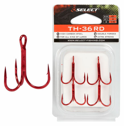 Haczyki Select TH-36 #4 (4 szt./opak)