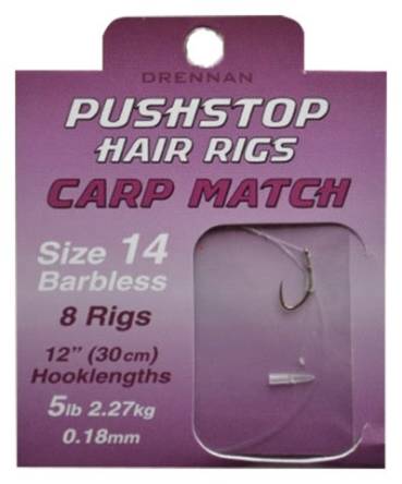 Haki Drennan pushstop carp match r14 z przyponem 69-074-014