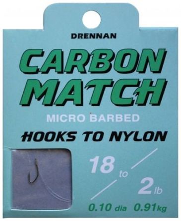 Haki Drennan Carbon Match z przyponem r22