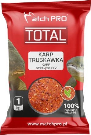 Zanęta MatchPro TOTAL KARP TRUSKAWKA 1kg 960904