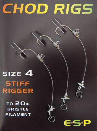 Gotowe Przypony ESP Chod Rigs rozm 7 15lb 65-274-007