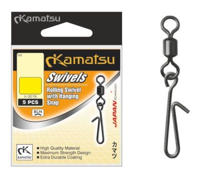 Krętlik z Agrafką Kamatsu rozm 4 - 18kg 5szt 563018004