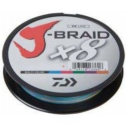 Plecionka Daiwa J-Braid X8 0,20mm 150m multikolor 12755-020