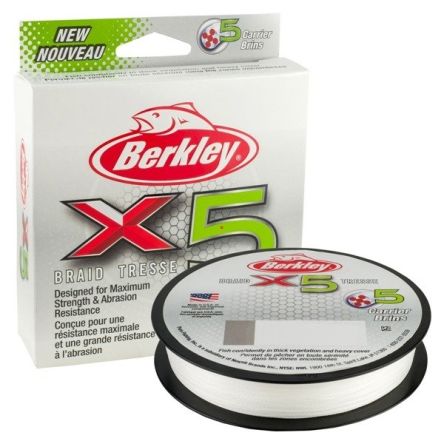 Plecionka Berkley X5 Braid Crystal 0,17mm 150m 17kg 1486781