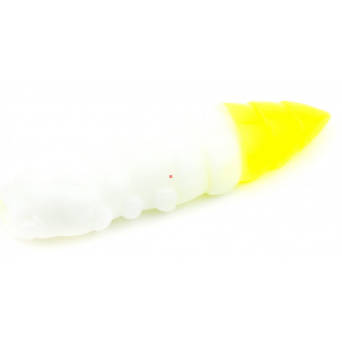 Guma FishUp Pupa 1,5" 131 white/ hot chartreuse ser