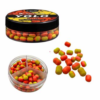 WAFTERS BAITNOW METHOD FEEDER YOLO ORANGE&YELLOW CHOCOLATE-ORANGE ROZ.6/8/10 24g