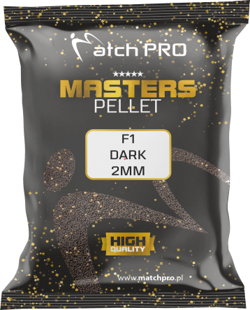 PELLET MatchPro MASTERS F1 DARK 2mm 700g 977620