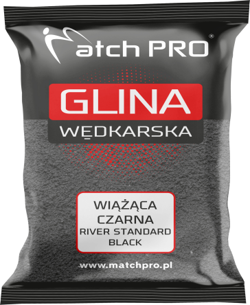 Glina WIĄŻĄCA CZARNA RIVER STANDARD Matchpro 2kg  900655