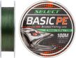 Plecionka Select Basic PE 150m (ciemnozielony) 0.16mm 18lb/8.3kg - 2