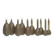 Ciężarki Daiwa N'ZON Inline Swivel Bomb 20g 13361-020 - 2