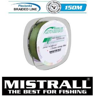 Plecionka Mistrall Shiro 0.17mm 150m ciemnozielona ZM-3420017