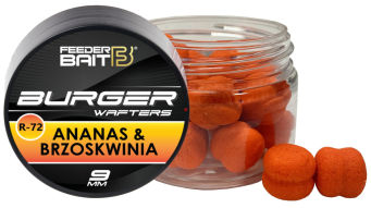 Wafters Feeder Bait Burger Ananas & Brzoskwinia 9mm  FB37-6