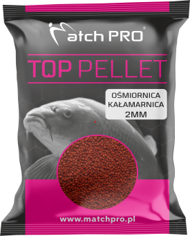 TOP PELLET MatchPro OŚMIORNICA KAŁAMARNICA 2mm SQUID OCTOPUS 700g 977807