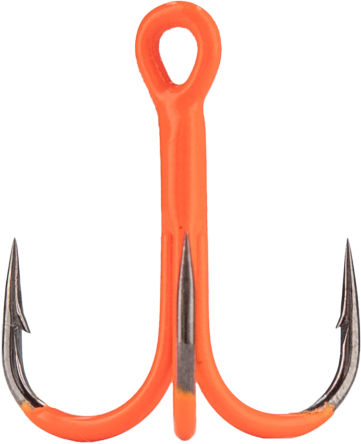 KOTWICA MIKADO JAWS nr 1 UV POMARAŃCZOWA - op.6szt.  HJA02-1-UV