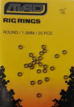 Kółka Łącznikowe DAM MAD Rig Rings Round 2,5 mm 25 szt 52131