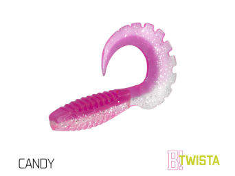 Guma Delphin Twista 10cm CANDY 5szt 101002283