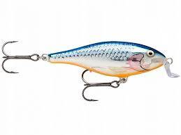 Wobler Rapala Shad Rap 7cm Silver Blue SSR07SB