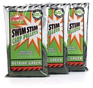 Pellet Dynamite Swim Stim Carp pellets betaine green 6mm 900g