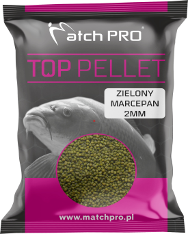 TOP PELLET MatchPro ZIELONY MARCEPAN 2mm GREEN MARCEPAN 700g 977912