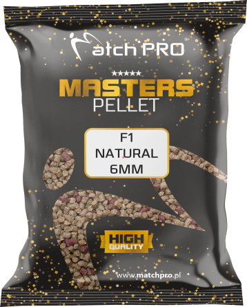 PELLET MatchPro MASTERS F1 NATURAL 6mm 700g 977605