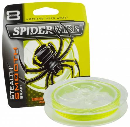 Plecionka SpiderWire Stealth Smooth 8braid Yellow 0,20mm 150m 20kg
