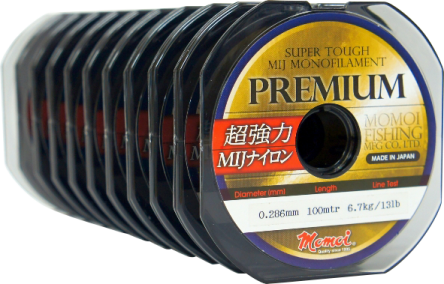 Żyłka Momoi Premium 0,165mm 2,50kg 100m 38-03-016