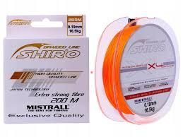 Plecionka Mistrall Shiro 0,23mm 200m 25,6kg Orange