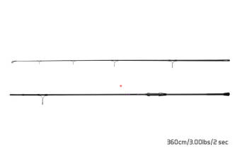 Wędka Delphin CORSA BLACK Carp SiC 3.6m/3LBS/2 składy 101001268