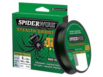 Plecionka SpiderWire Stealth Smooth 12 Braid Moss Green 0,19mm 18,00kg 150m 1507356