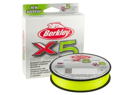 Plecionka Berkley X5 Braid Flame Green 0,10mm 150m 9kg 1486745