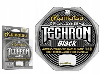 Plecionka Konger Techron Kamatsu 100m 0,08 mm 6,1 kg Black