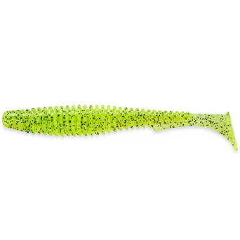 Guma Fishup U-shad 3" 055 Chartreuse/ black