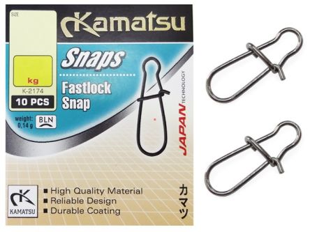 Agrafka Kamatsu snaps rozm 4 10szt 23kg fastlock  572174004