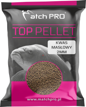 TOP PELLET MatchPro KWAS MASŁOWY 2mm 700g 977952